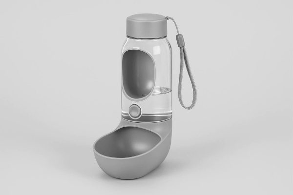 19 Leak Proof Travel Water Bottle with Bowl for Small Dogs and Cats